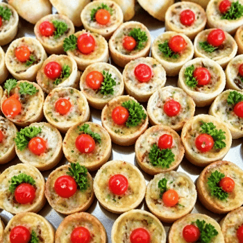 Curso Prático Salgados e Canapés Gourmet para Casamento 21/07/26 09h às 17h